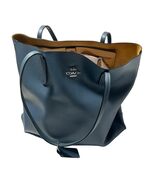 Genuine Coach New York Avenue Tote Handbag Blue No K2339-CP037 Made in I... - $1,742.50 MXN
