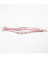 Pink Infinity Love Leather Bracelet - $131.52 MXN