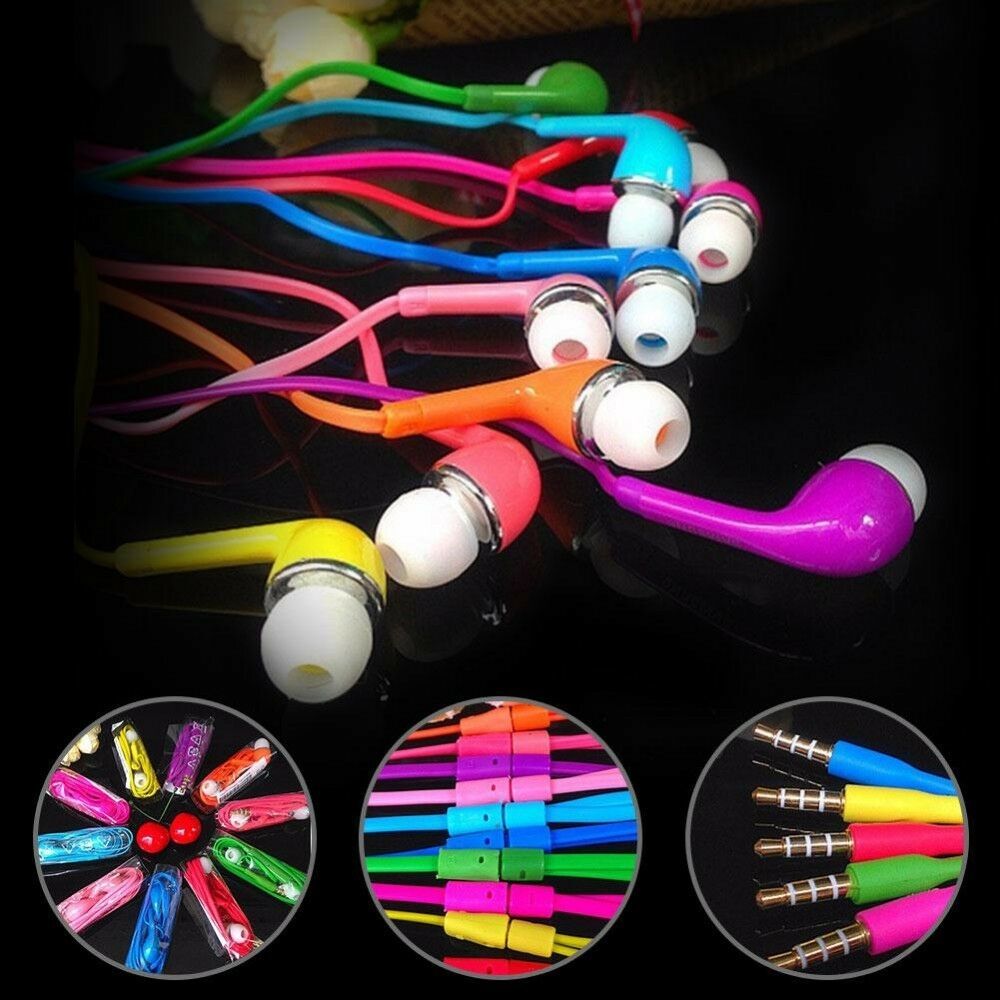 3.5 mm In-Ear Earphone Earbuds MP 3 Player Headset Music Earphone W/Mic  - $2.99