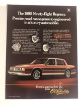 1985 Oldsmobile Regency Vintage Print Ad Advertisement pa11 - £5.51 GBP