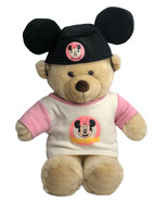 Build-A-Bear Stuffed Plush Disney Minnie Mouse Shirt Ears Hat Outfit Dis... - $750.41 MXN