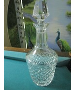 Rogaska Crystal Decanter 10&quot; Signed Diamond Pattern - €105,77 EUR