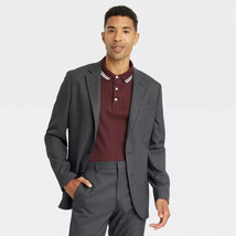 Men&#39;s Slim Fit Suit Jacket - Goodfellow &amp; Co Charcoal Gray 36L NWT - £23.71 GBP