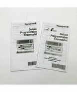 Owners Guide Honeywell Deluxe Programmable Thermostate Dual Language - $9.46 CAD