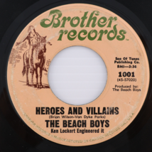 The Beach Boys 45 You&#39;re Welcome/Heroes and Villains Brother Records 1001 VG LA - £12.23 GBP