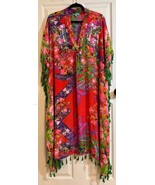 ANTICA SARTORIA FLOWER GARDEN GREAT BEADWORK  Caftan, Coverup, Tunic OS - $892.74 MXN