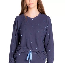 INSOMNIAX Womens Pajama Top Butter Jersey Long Sleeve Crewneck Slate XL $49 -NWT - £7.05 GBP