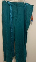Covington Women’s Linen Pant Pants Teal Green 16 Waist 36” New NWT Insea... - £8.36 GBP