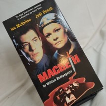 Macbeth VHS Ian McKellen Judi Dench 1978 Thames Television  - £3.90 GBP