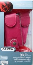 Griffin TRIO for SANSA Case Cover Protector Leather Custom Fit Pink NEW - $6.42