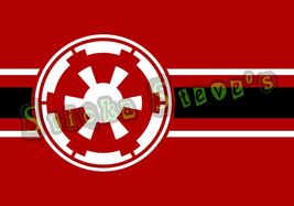 Imperial Flag Cool Star Wars Emperor Dark side Darth Vinyl Sticker Decal - $5.89