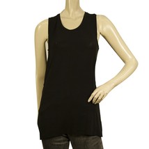 Neil Barrett Black Long Length Sleeveless Style Tank T-Shirt Top Size S - $48.51