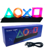 Game Light Voice Control Atmosphere Sign LED Lamp Lights for PS4, PS5, G... - £21.74 GBP