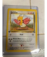 Spearow 62/64 Pokemon Card Jungle Set 1st Edition Common 1999 - £11.00 GBP