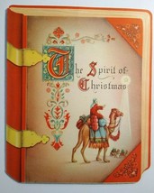 The Spirit Of Christmas Camel Riders Greeting Card Vintage Mid Century Modern - £18.05 GBP