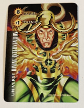 Marvel Overpowe Loki Universe Card 1995  Distributed by Fleer - £1.59 GBP