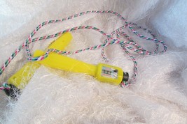 jump rope w/counter yellow approx 100&quot;,  regular pink rope PRICE FOR 2 (A) - £4.77 GBP