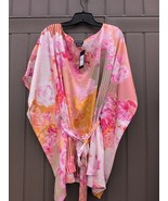 City Chic Floral BOHO Top Womens Sz M Top Sunset Print Blouse NWT - $37.91 CAD