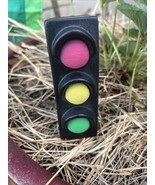 Traffic Light Signal Foam Rectangle Stress Ball Reliever 3 7/8&quot; Hgt. tex... - $20.12 CAD