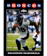 2008 Topps Chrome - Brandon Marshall #TC79 Refractor - $3.40 CAD