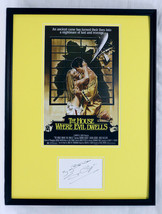 Susan George Signed Framed 18x24 The House Where Evil Dwells Poster Display - £116.76 GBP