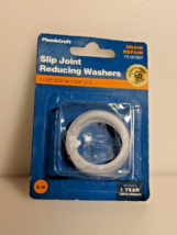 PlumbCraft 1-1/2&quot; to 1-1/4 in. O.D. Plastic Slip Joint Reducing Washer 7... - $6.92