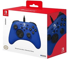Nintendo Switch HORIPAD Wired Controller (Blue) by HORI - Licensed by Nintendo [ - £19.48 GBP