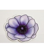 Blue and Purple Hue Flower Sticker Decal Beautiful Great Gift Idea Embel... - £1.89 GBP