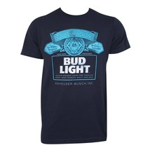 Bud Light Navy Tee Shirt Blue - £28.13 GBP+