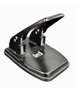 Office Max 2-Hole Punch Black Office Equipment - £11.68 GBP