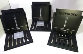 Nespresso 3 X 6 Pixie Stirrers Stainless Steel 5.5 Designers In Box With... - £498.04 GBP