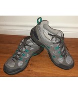 Salomon Womens Hiking Shoes Goretex Contagrip Ortholite Gray US Size 8.5 BB - $25.65