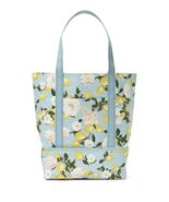 Victoria Secret VS 2022 Blue Lemon &amp; Floral Cooler Swim Summer Tote Bag ... - $30.24