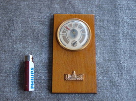 Vintage Soviet Russian USSR Wall Mount Space Age Thermometer Leningrad - £13.19 GBP