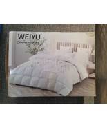 WEIYU Goose Feather Down King Size 56oz fill Comforter Duvet Insert All ... - $2,205.34 MXN