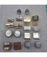 Vintage Cuff Link Lot 9 Matched Pairs Hickock Swank Pioneer Sterling - $771.61 MXN
