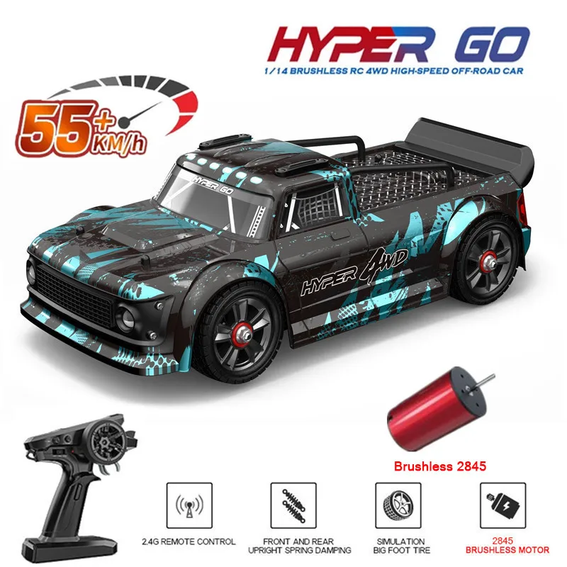 1/14 MJX Hyper Go Rc Drift Car 14301 14302 2.4G High Speed Drift Rally Car - £190.14 GBP