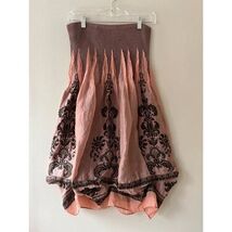 Anthropologie One Size Lapis Skirt Dress Fairy Whimsy Boho 90s y2k Pink ... - $26.00