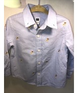 Janie and Jack toddler  bulldog Button Up dress shirt Size 18-24 Months - €10,94 EUR