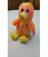 Softouch Soft Touch Plush EASTER Duck Stuffed Animal Yellow Pink Orange ... - £11.44 GBP
