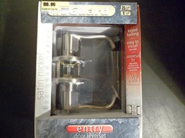 Satin Nickel Entry Lockset - $11.88
