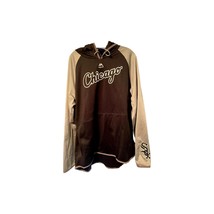 Chicago White Sox MLB Men&#39;s Majestic Pullover Hoodie Sweatshirt Black Size L - £46.65 GBP
