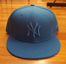 New Era 59Fifty 5950 NY York NYY Yankees Dodger Blue Hat Cap 8 Club - £39.95 GBP