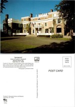 New York Hyde Park President Franklin D. Roosevelt Home Springwood VTG Postcard - £7.47 GBP