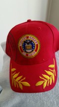 US Air Force Emblem and Shadow on a Red Ball cap  - £15.72 GBP