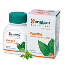 Himalaya Herbals Vasaka 60 Tablets | Pack of 1,2,3,4,5,6,8,10,12,15,20 - $12.42+