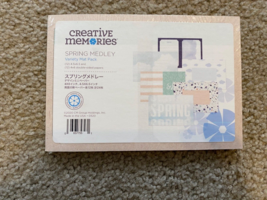 Creative Memories Spring Medley Variety Mat Packs 24 Double-Sided Scrapb... - $16.82