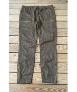 joie NWOT women’s cheetah print zip leg jeans size 30 brown P6 - £49.81 GBP