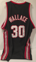 RASHEED WALLACE #30 Portland Trailblazers Vintage 1976 Black Swingman Je... - $158.68