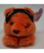 Puffkins HALLOWEEN BRIGHT ORANGE TRICK TEDDY BEAR 4&quot; Plush STUFFED ANIMA... - $291.64 MXN